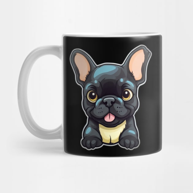 Cute French Bulldog Frenchie Dog Lover Funny by fromherotozero